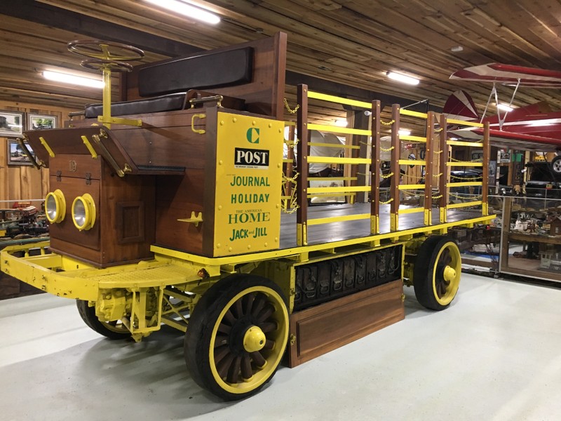 This 1908 electric truck was part of a fleet of trucks used by the Curtis Publishing Co. and represents the early potential of electric cars 100 years ago. 