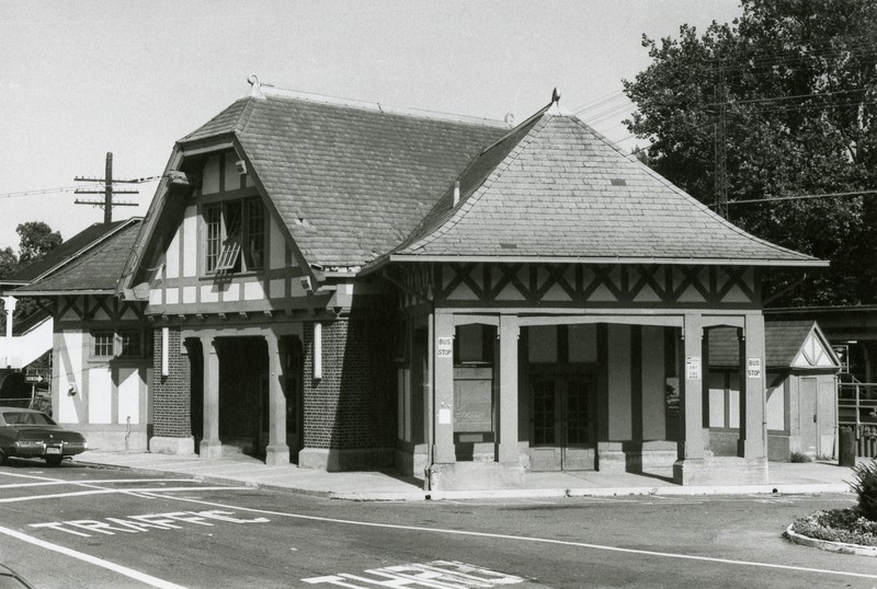 Hartsdale Railroad Station, c.1975.