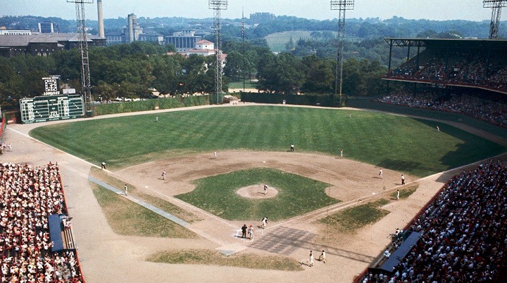 Forbes Field was the home field of the pirates for most of clementes career and the place that he helped break the Latin baseball barrier.