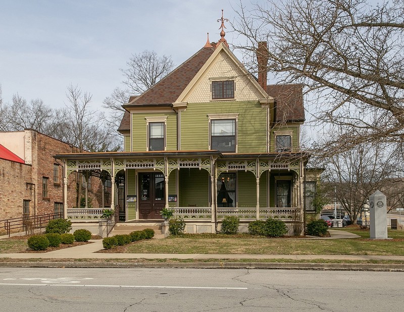 Gooch House in Frankfort Kentucky, now home to the Kentucky Distillers Association.