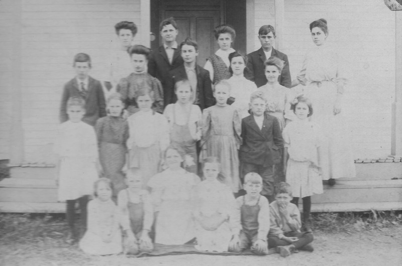 Clark School Class Photo (c. 1900)