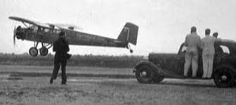 Helen Richey’s plane taking off! She was the first woman to be hired by a commercial airline in the United States.