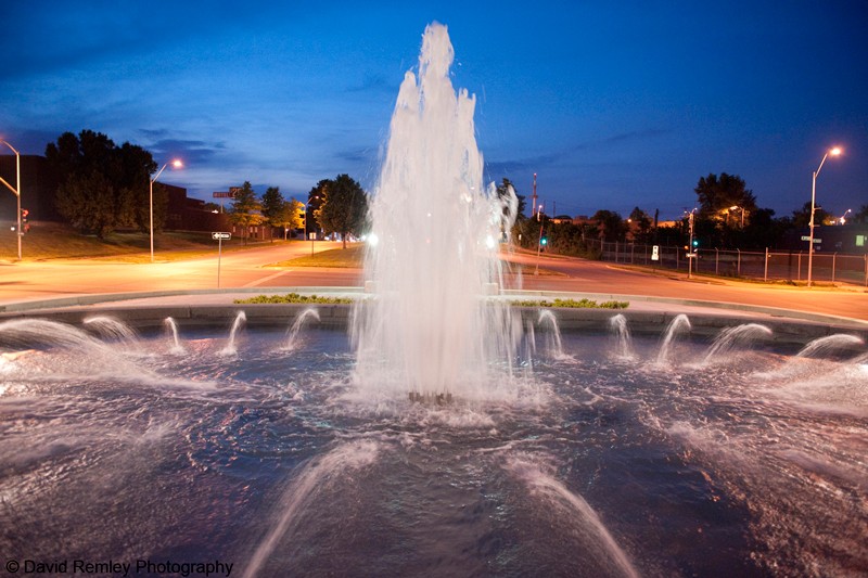 Water, Sky, Cloud, Fountain