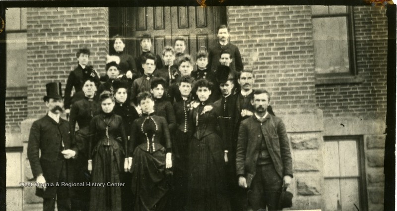 Faculty of Oley School, 1890s