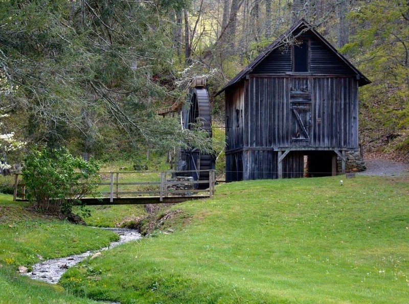 Spring time at the Francis Grist Mill