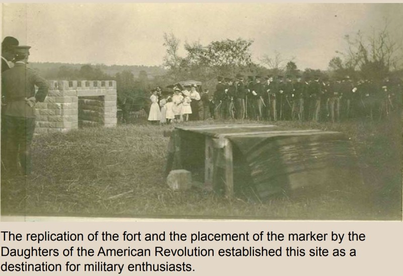 Monument to Fort Rutledge Constructed in 1908