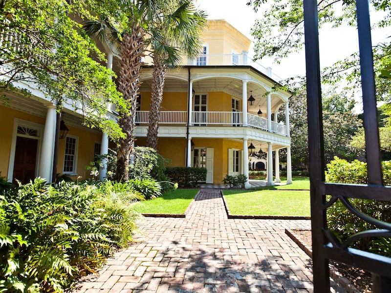 A view of the beautiful William Aiken House