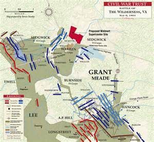 Battle Plans from the Battle of The Wilderness