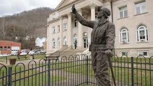 The Coal Miner's Statue represents all present and past coal miners. 