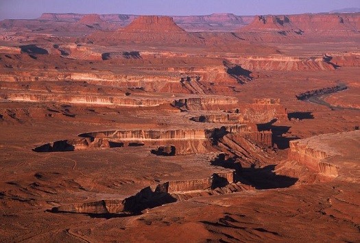 Canyonlands National Park was established in 1964. This view overlooks the Green River.