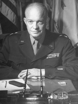 General Eisenhower as Supreme Allied Commander during World War II