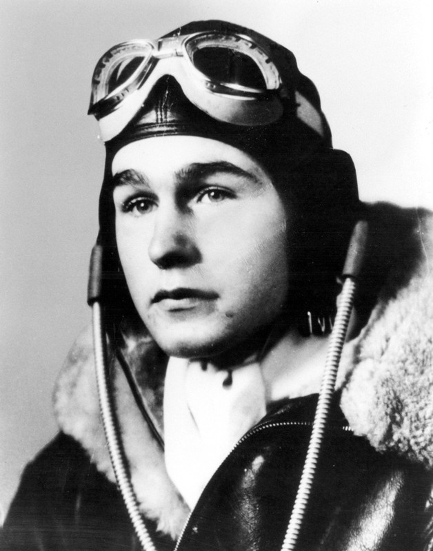 Future president George H.W. Bush trained as a Navy aviator at the Navy Pier facility during World War II.