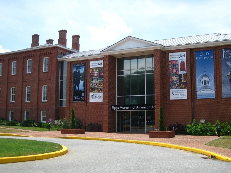 The museum front after the renovation.