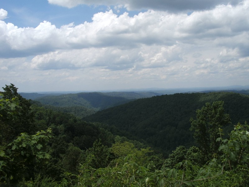 View from Flat Top Mountain looking toward Princeton.  (Photo by Steven Hart)