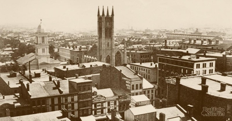 1880 Photo of St. Paul's Cathedral (much of what is in the photo no longer exists)