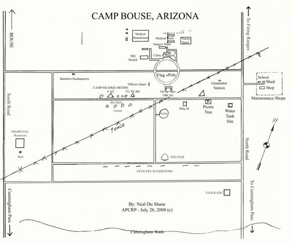 Camp Bouse Map