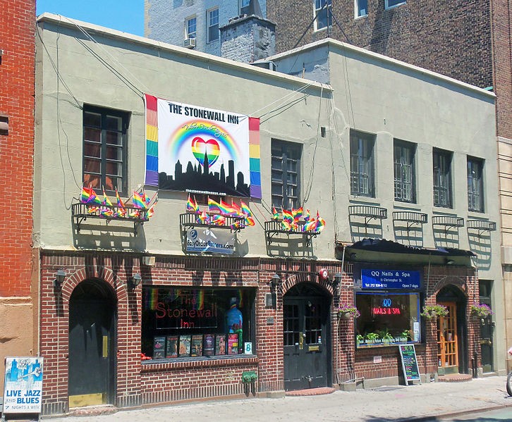 Exterior of the Stonewall Inn today.