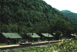 Buffalo Creek homes prior to disaster.