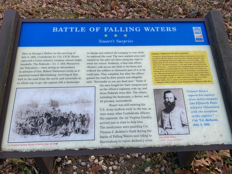 The Falling Waters Battlefield Association is working to preserve sites such as this one