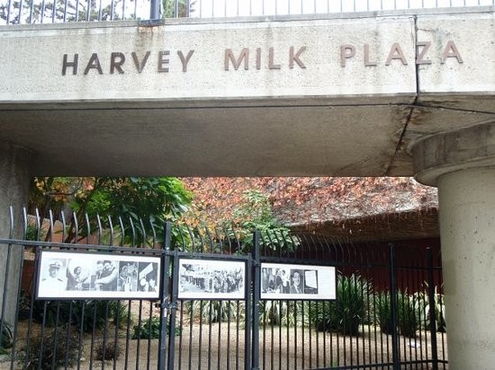 Harvey Milk Plaza is named in honor of the first openly-gay elected official in San Francisco.