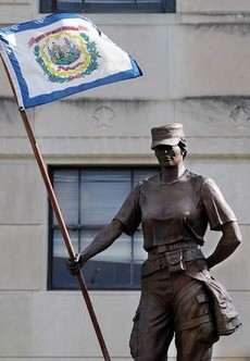 West Virginia Female Veterans Memorial.