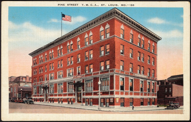 Pine Street YMCA on Postcard