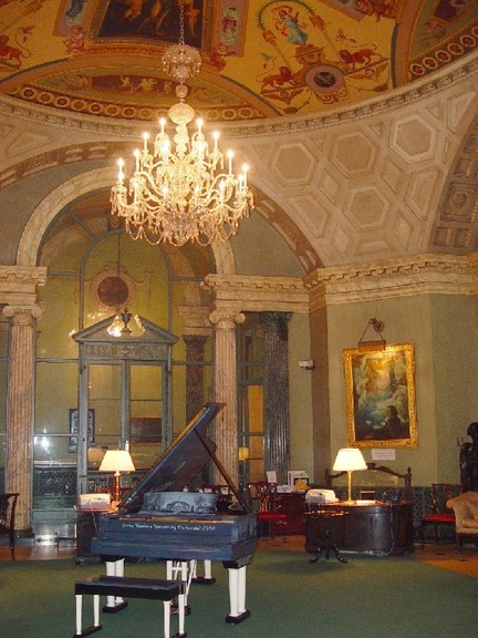 The rotunda at Steinway Hall was a center of New York's cultural scene for over eight decades and was designed by the same firm that created Grand Central