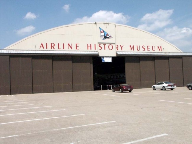 The museum is located in hanger nine of the downtown airport.