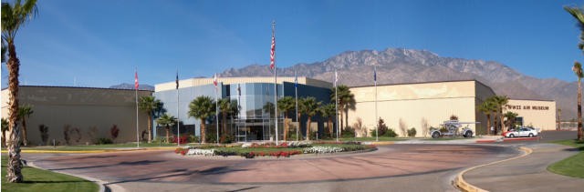 The Palm Springs Air Museum is one of only a few aviation museums that allow guests to climb inside the aircraft. They also offer rides in their restored biplane.
