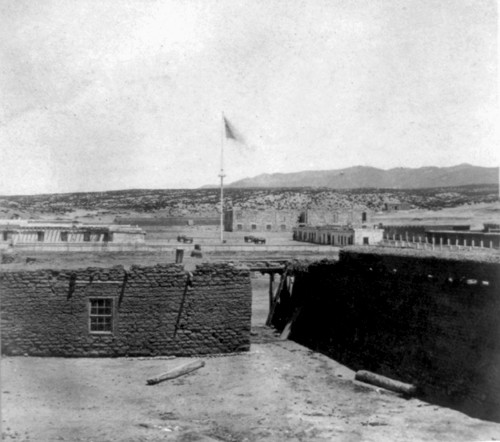 Fort Marcy in 1868