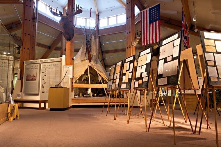 Inside the museum. Credit: Museum of the Mountain Man