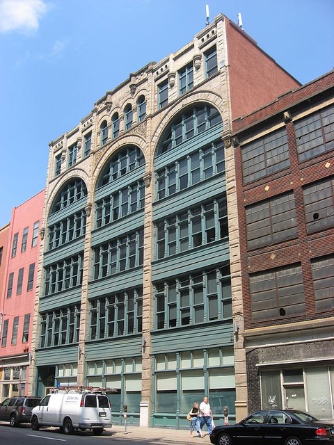 The exterior of the Byrnes and Kiefer Building.