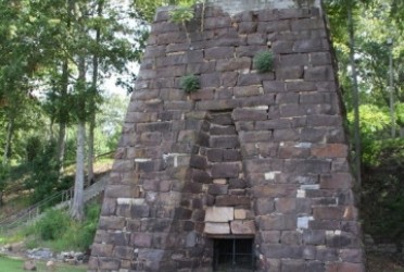 A photo of the furnace that was taken some time in spring.