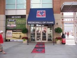 Entrance into the Cincinnati Reds Hall of Fame.