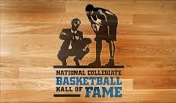 National Collegiate Basketball Hall of Fame Logo. 