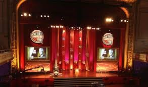 National Collegiate Basketball Hall of Fame induction ceremony held at the Arvest Bank Theatre at The Midland