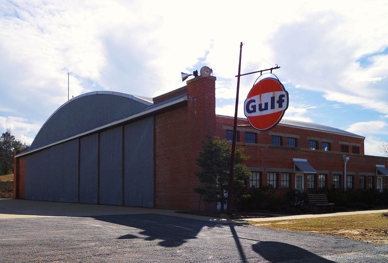 The Hangar 1 Museum located at Moton Airfield at the Tuskegee Airmen National Historic Site