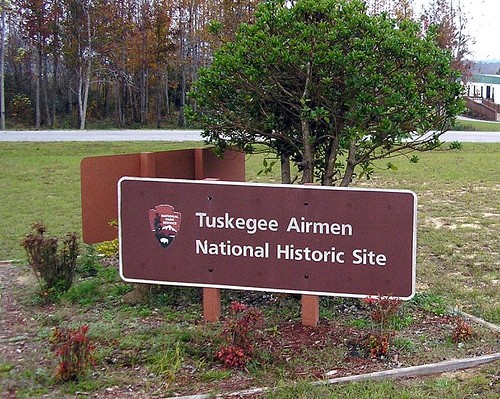 Entrance to the Tuskegee Airmen National Historic Site