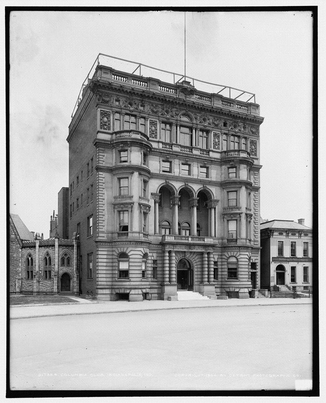 This building served as the Columbia Club's home from 1898 to 1924.  