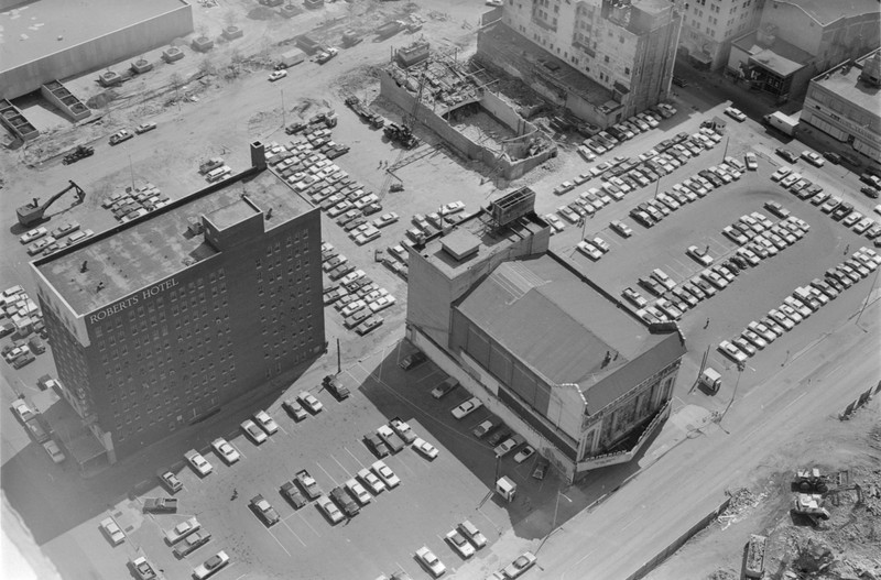 Building, Car, White, Black