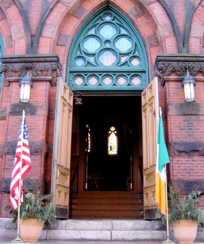 Entrance to the Maine Irish Heritage Center