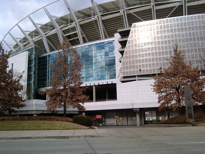 Paul Brown Stadium Outside View