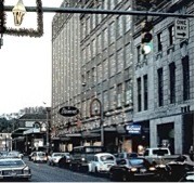 Diamond Department store, location of CORE's year and a half long sit-in.