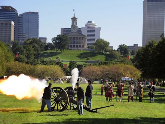 The park hosts the Tennessee History Festival each October