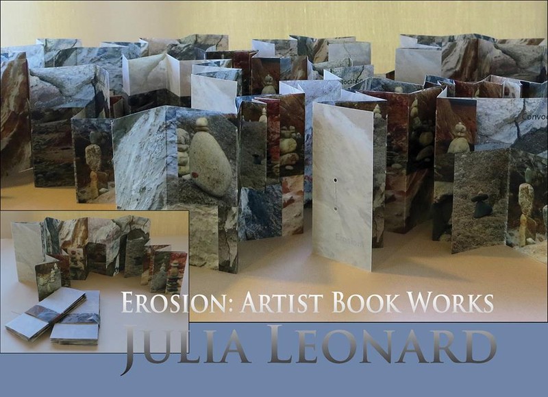 Erosion: Artist Book Works - Julia Leonard