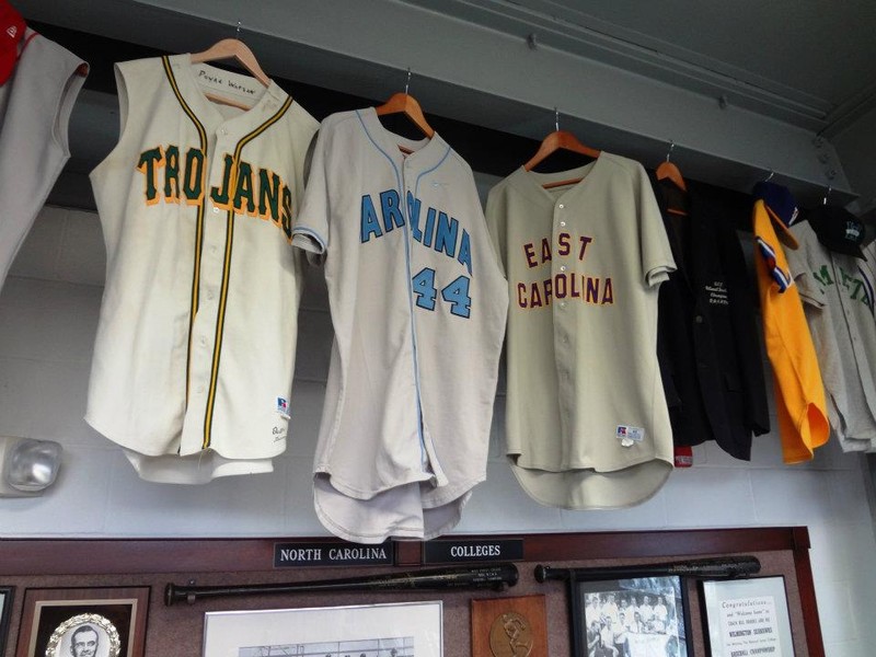 Trot Nixon's jersey. - Picture of North Carolina Baseball Museum