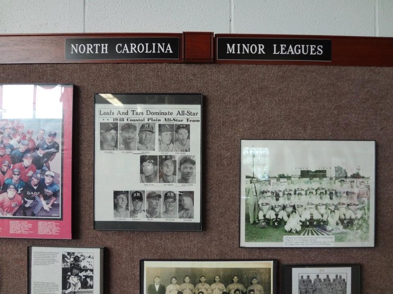 North Carolina Minor League Display
