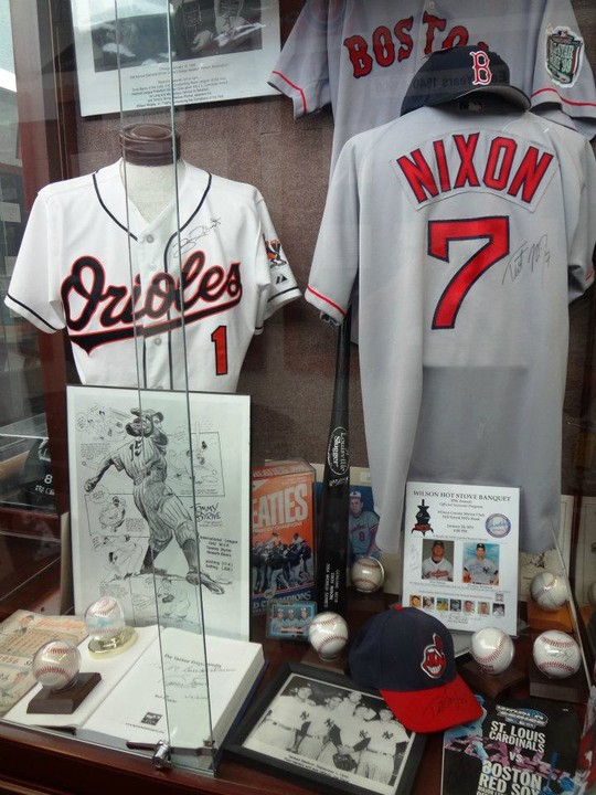 Trot Nixon's jersey. - Picture of North Carolina Baseball Museum