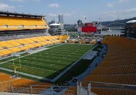 Heinz Field is the home of the Pittsburgh Steelers NFL team and the University of Pittsburgh football team. It was built in 2001.