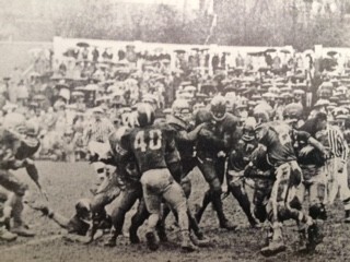 Charleston High School vs Stonewall Jackson High School at Laidley Field 1959.